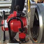 Cold cutting compound bevel stainlees steel pipe