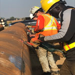 Grinding external pitting 3