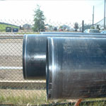 More pipes that have been grooved