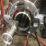 Pipe ID transition machine