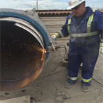 Cutting  and beveling