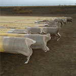 Refurbish pipe final product ready to deliver