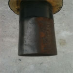 Foam insulation pipe refurbishing